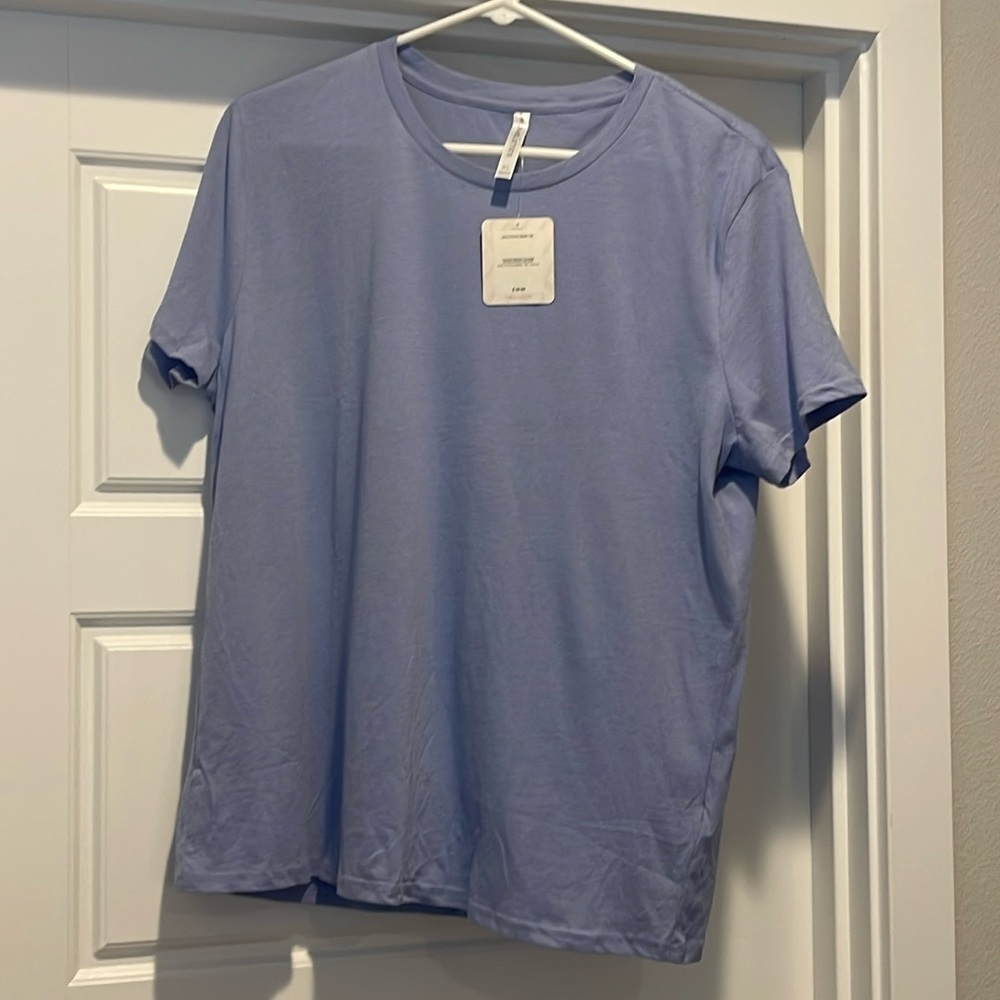 Fabletics 100% cotton Jersey Tee NWT XL